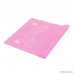 Wintop Non-stick Silicone Baking Mat with Measurements 11.8 × 15.7 Set of 2 Pink - B07538DBT4